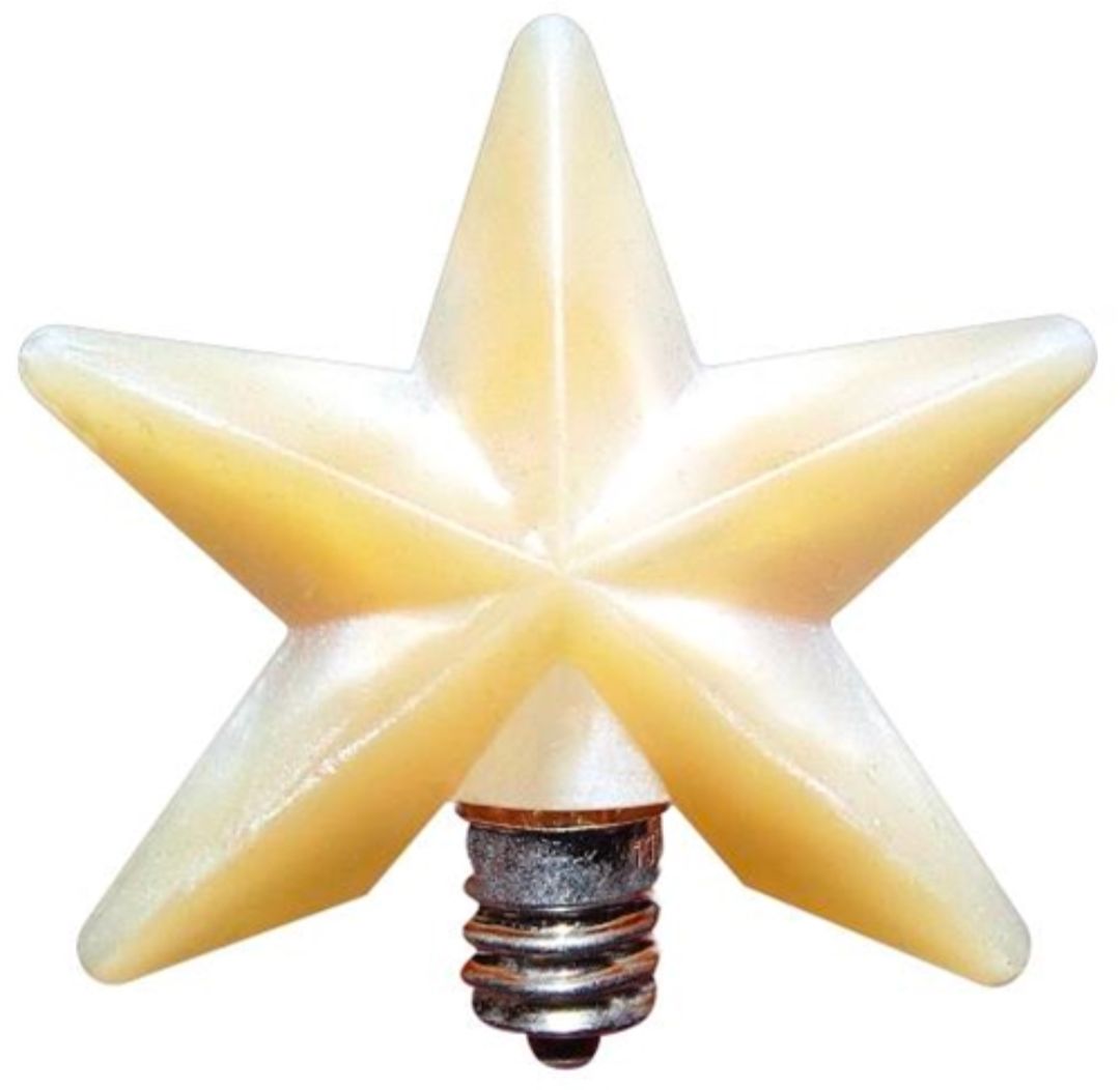 3" Star Silicone Warm Light Bulb