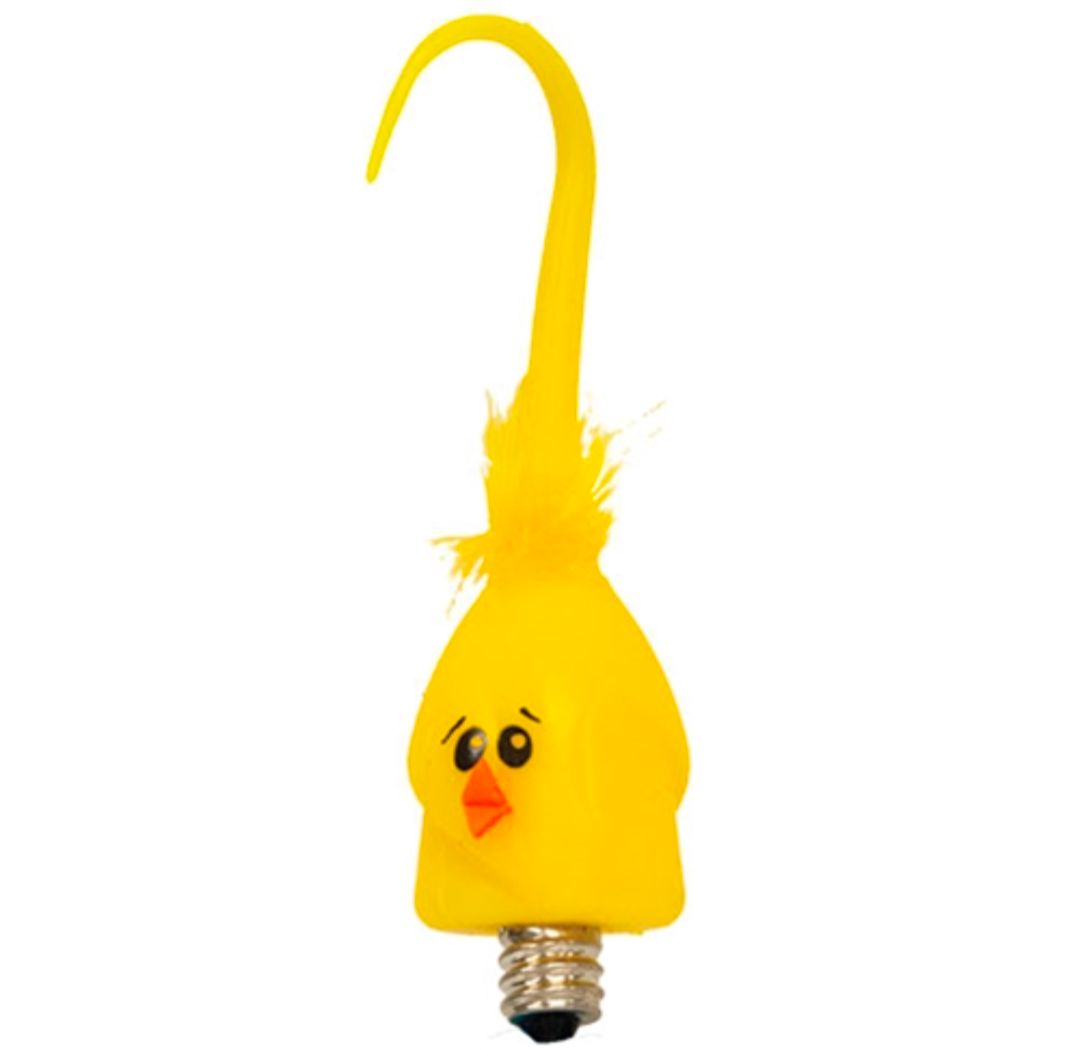 Primitive Chick Silicone Dipped Light Bulb