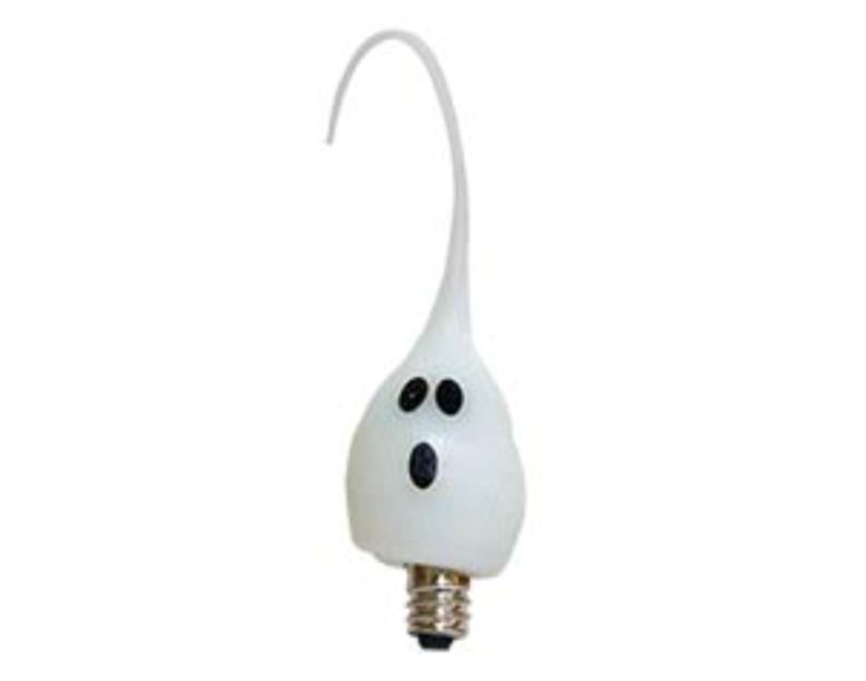 Silicone Dipped Ghost Dipped Light Bulb