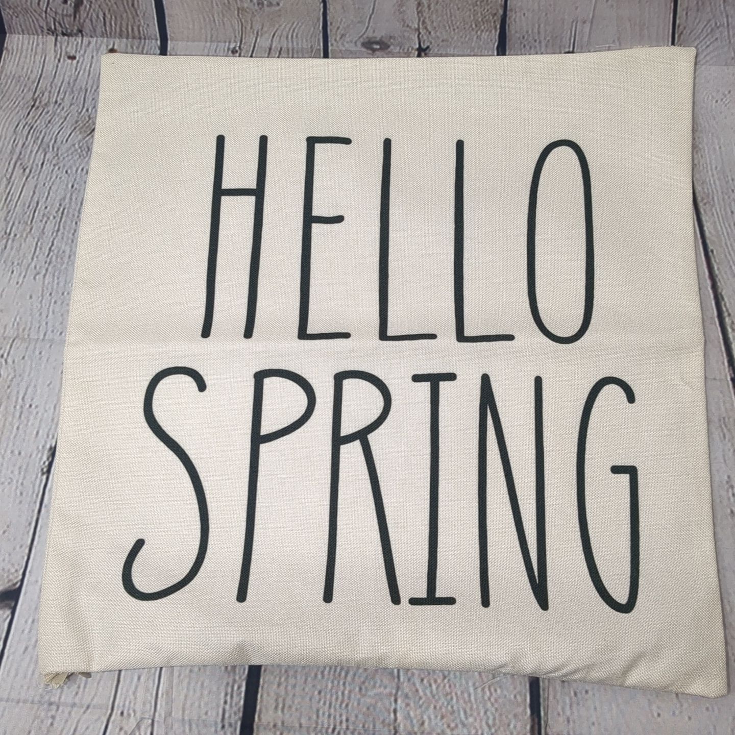 18x18 Zippered Pillow Cover - Spring