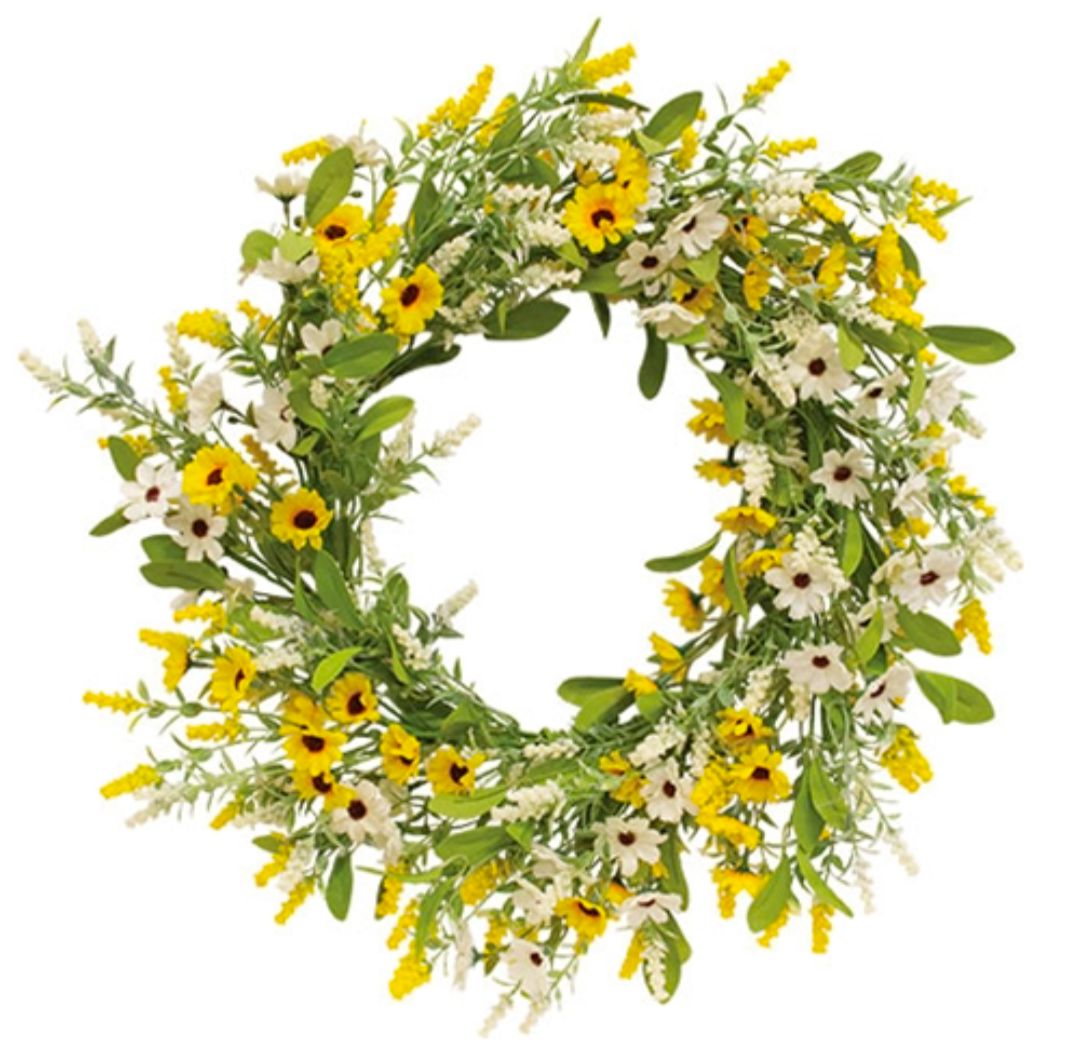 20" Field of Joy Wreath
