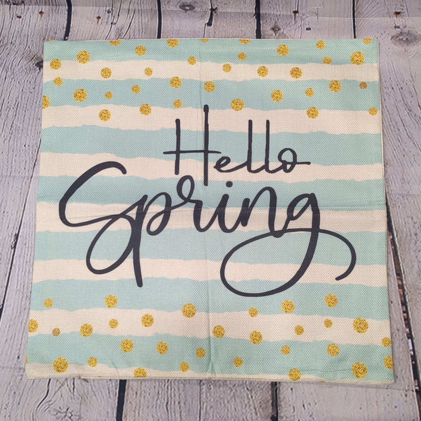 18x18 Zippered Pillow Cover - Spring