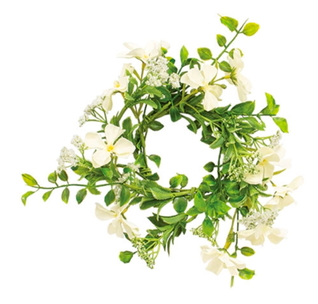 3-1/2" Heavenly Blossoms Candle Ring