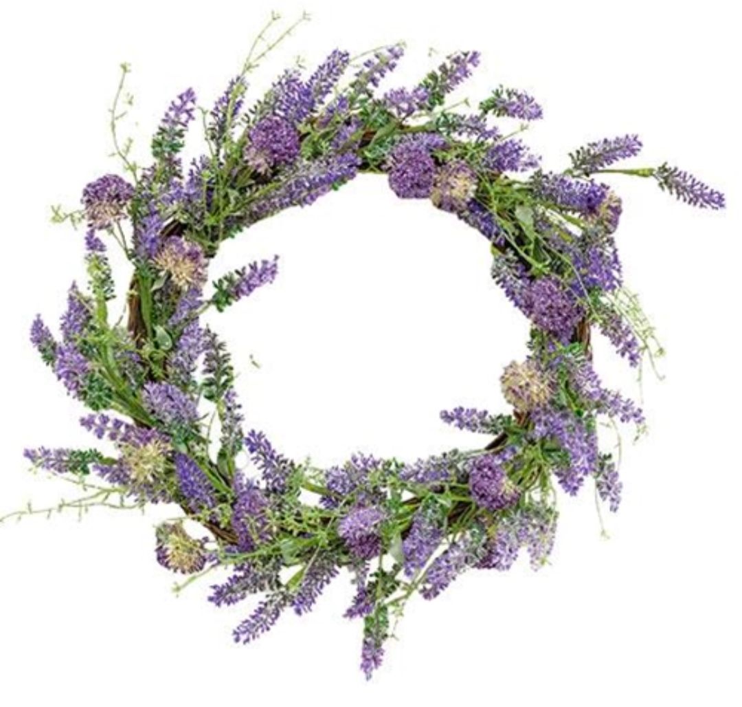 16" Lavender Herb Wreath