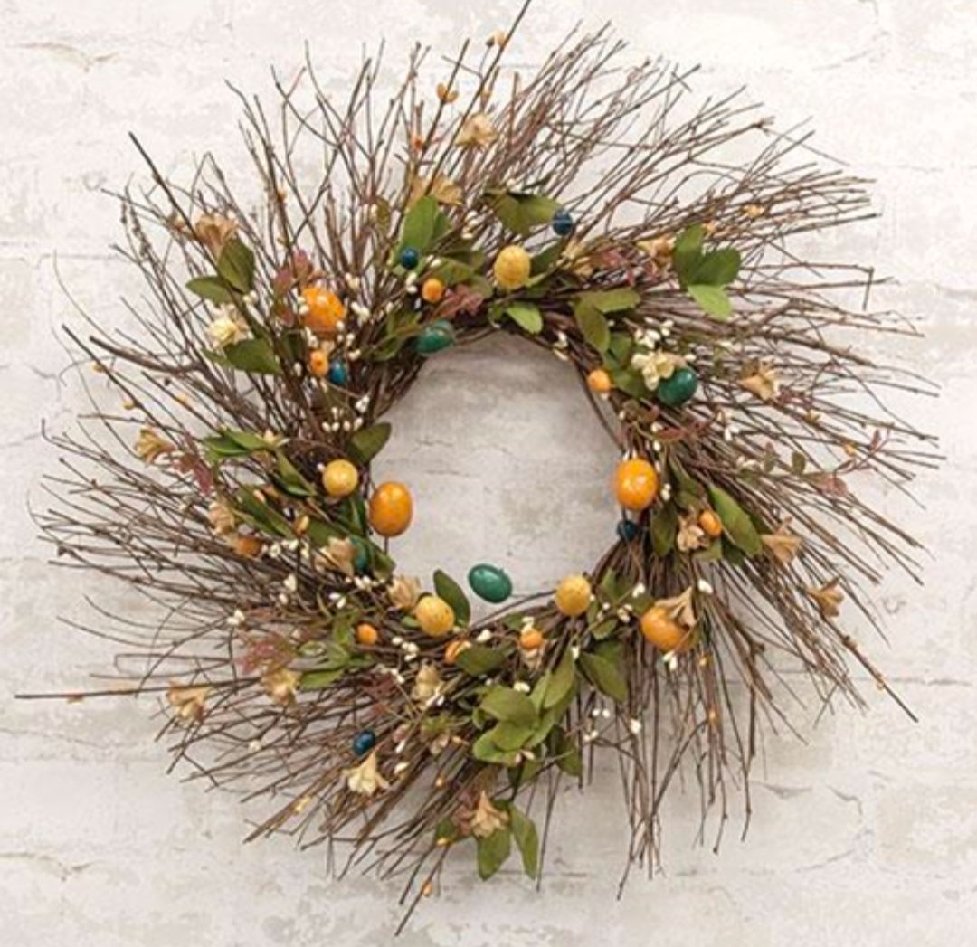 20" Country Easter Wreath