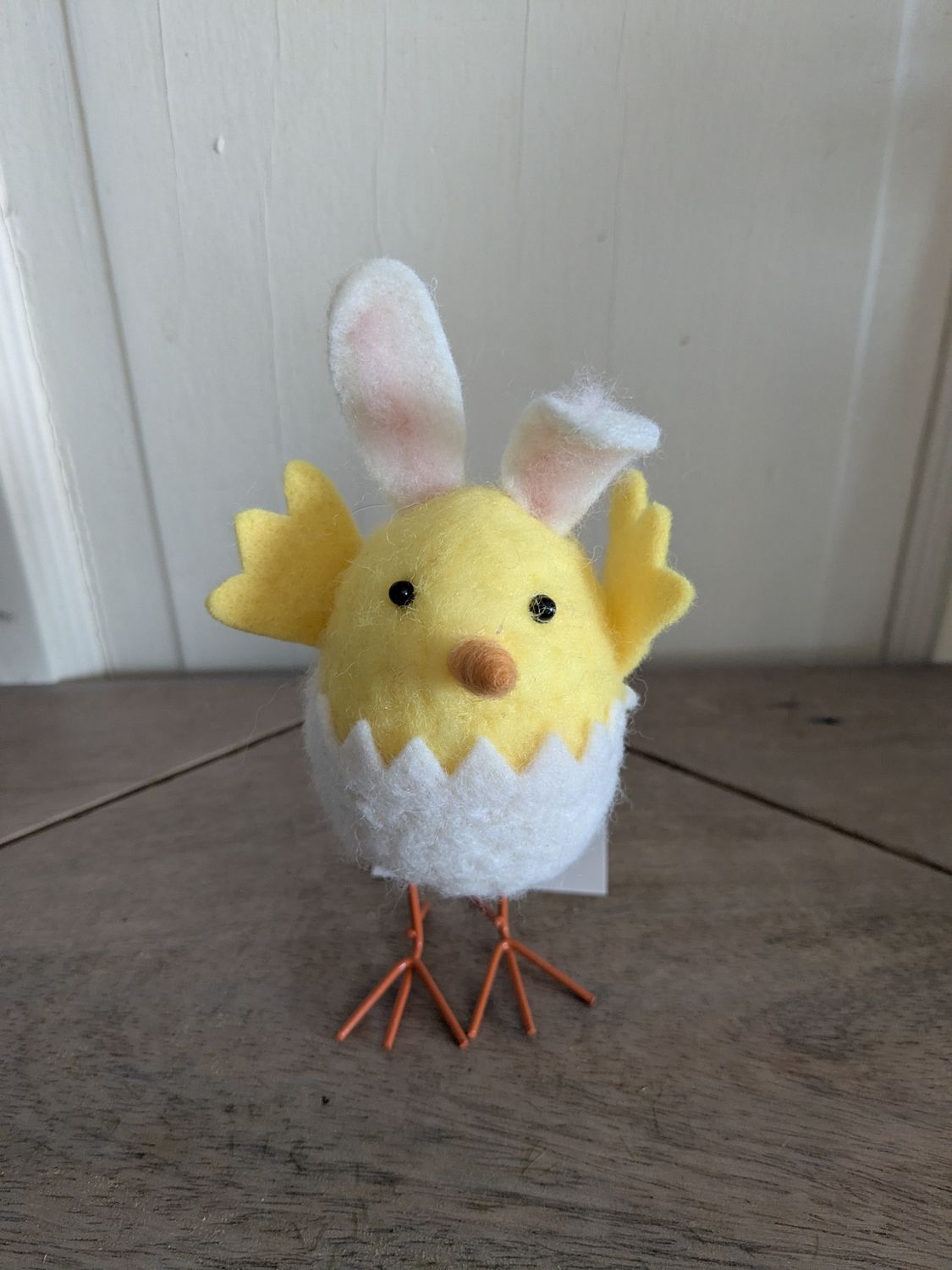 Happy Chick Felted Ornament