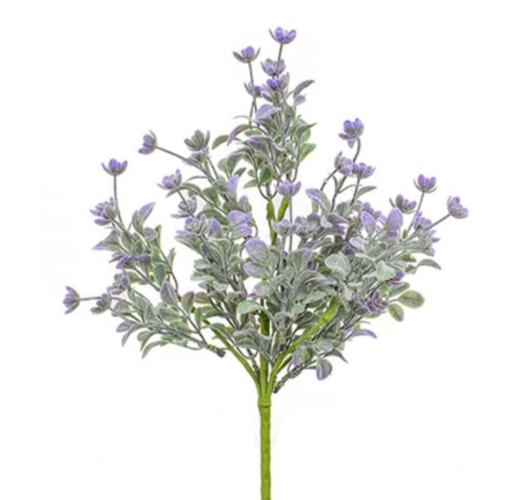 Dusk Lavender Buds Floral Pick