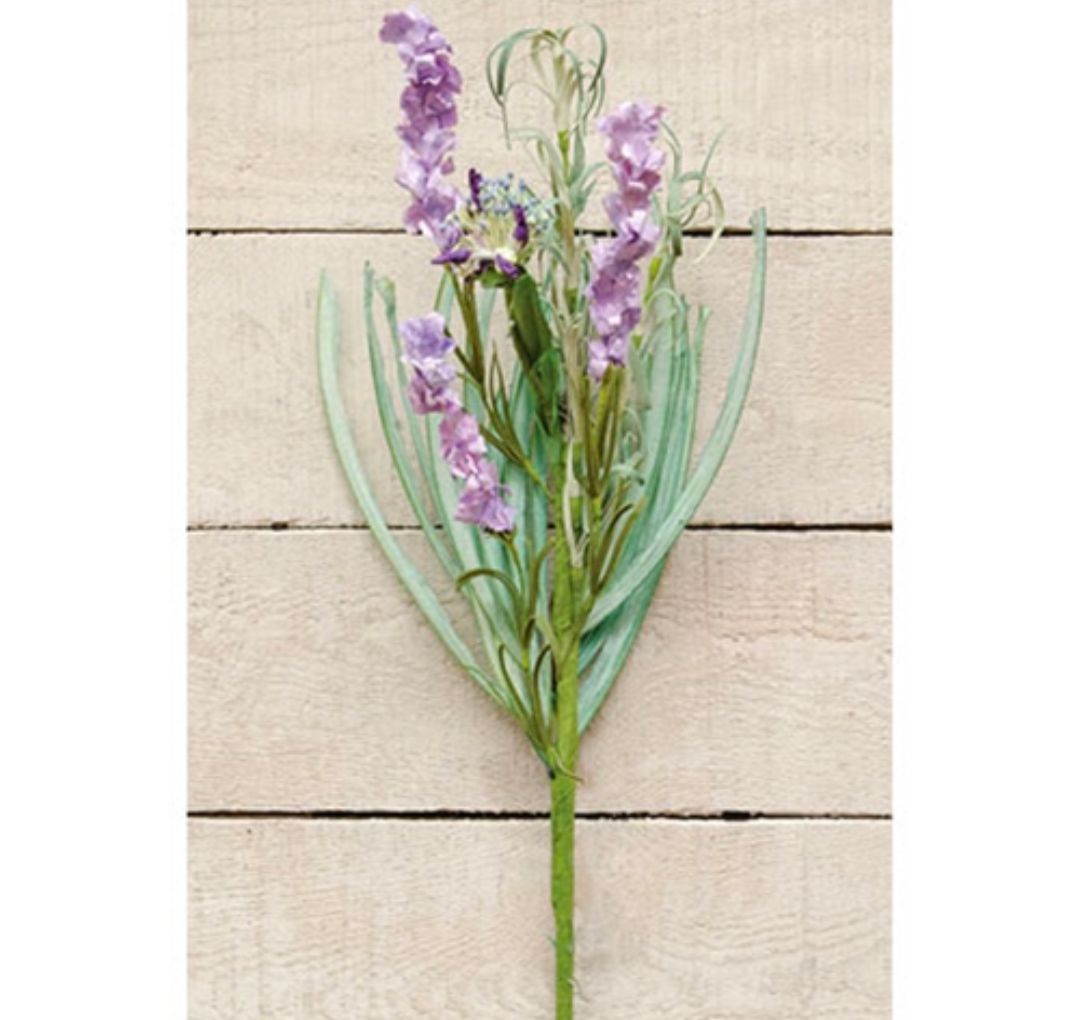 Lakeside Lavender Floral Pick