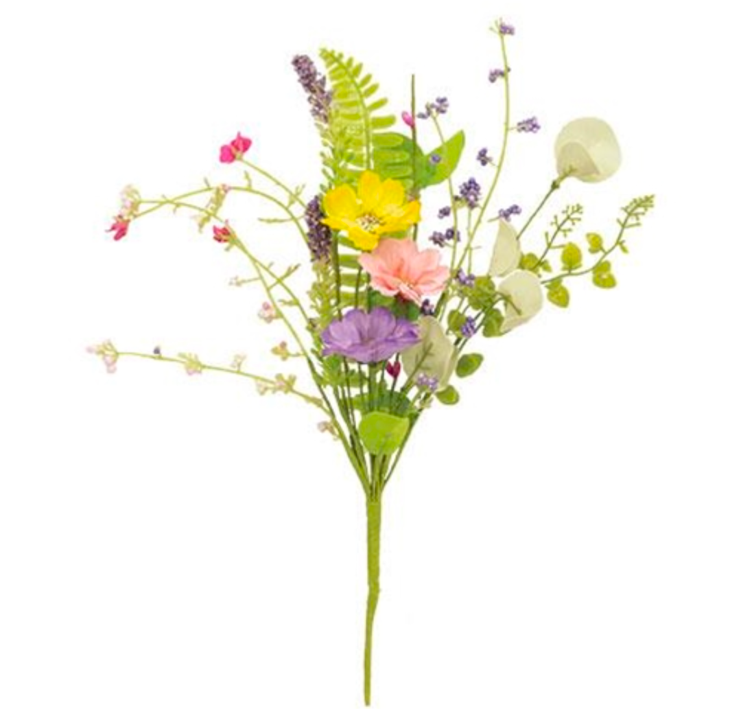 Spring Mix Blossoms Floral Pick