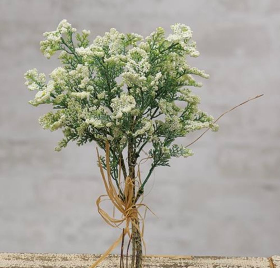 Cream Mini Baby's Breath Floral Pick