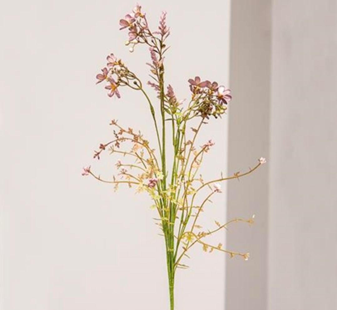 Twilight Wispy Spring Buds Floral Pick