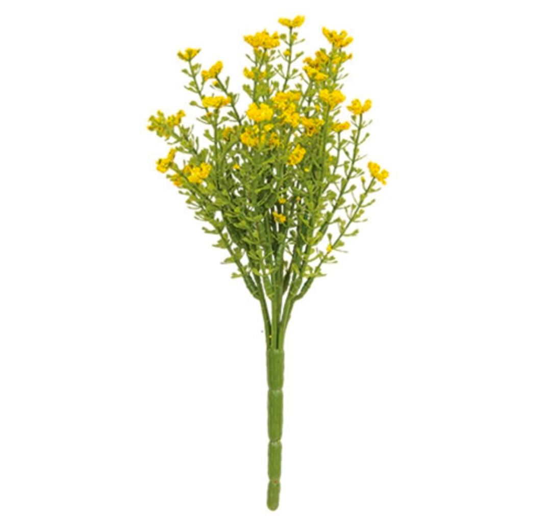 Yellow Astilbe Floral Pick