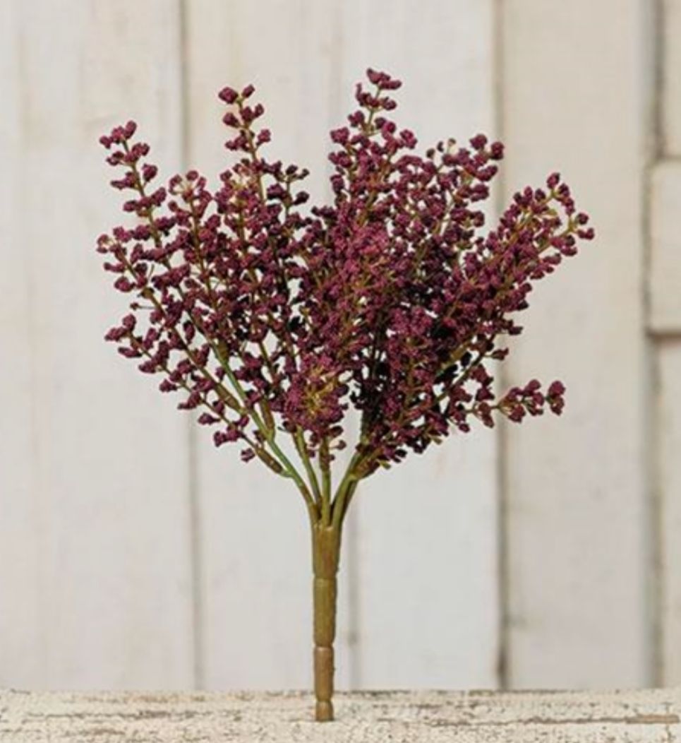 Plum Bursting Astilbe Floral Pick
