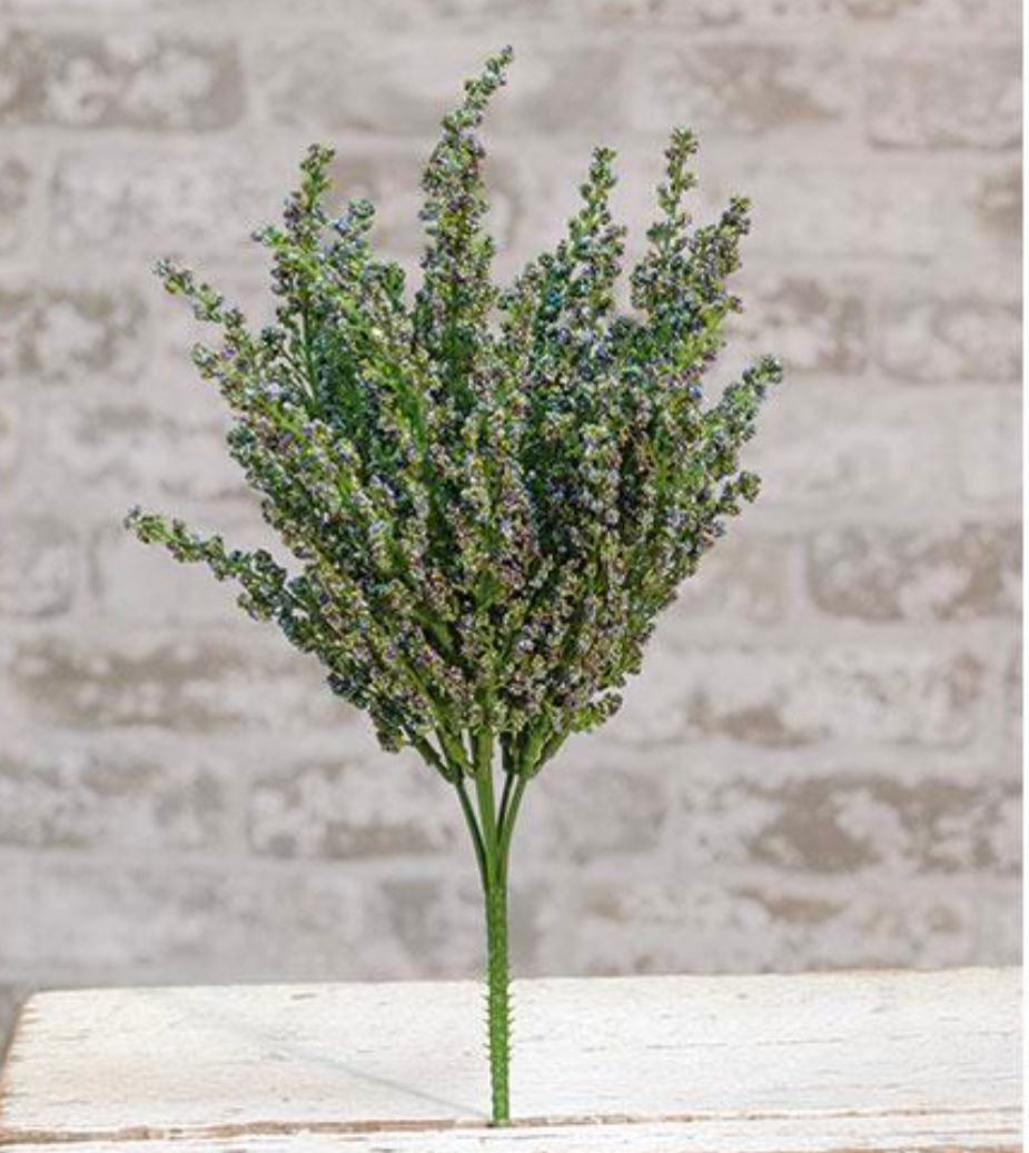 Blue Heather Floral Pick