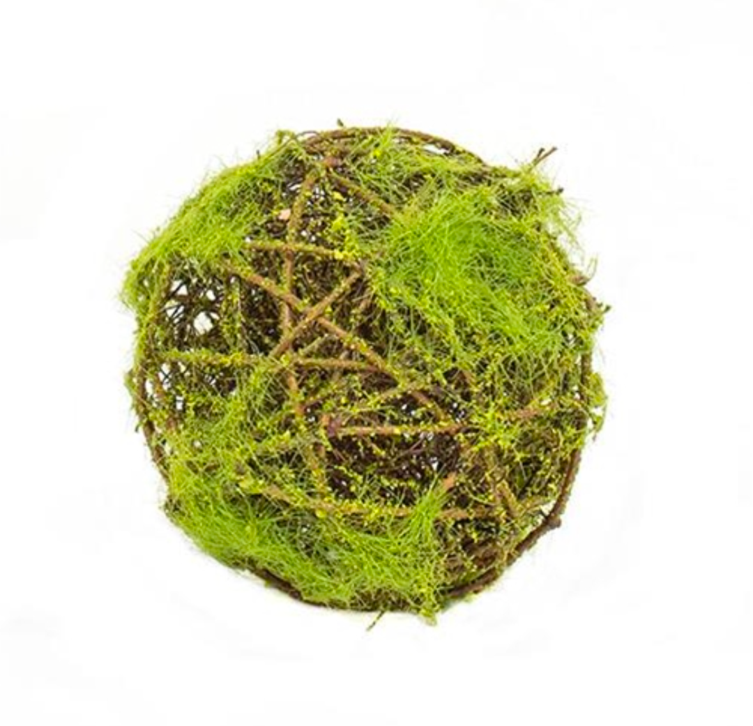 5" Mossy Twig Ball