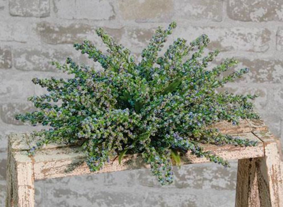 Blue Heather Half Sphere