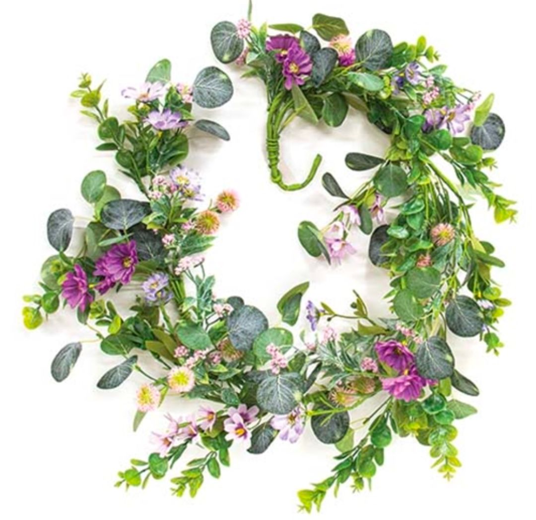 Perfect Petals &amp; Greens Garland