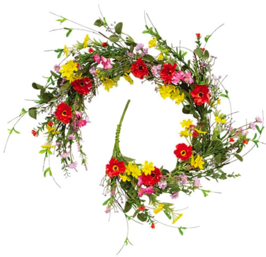 Sun Dazzled Blooms Garland