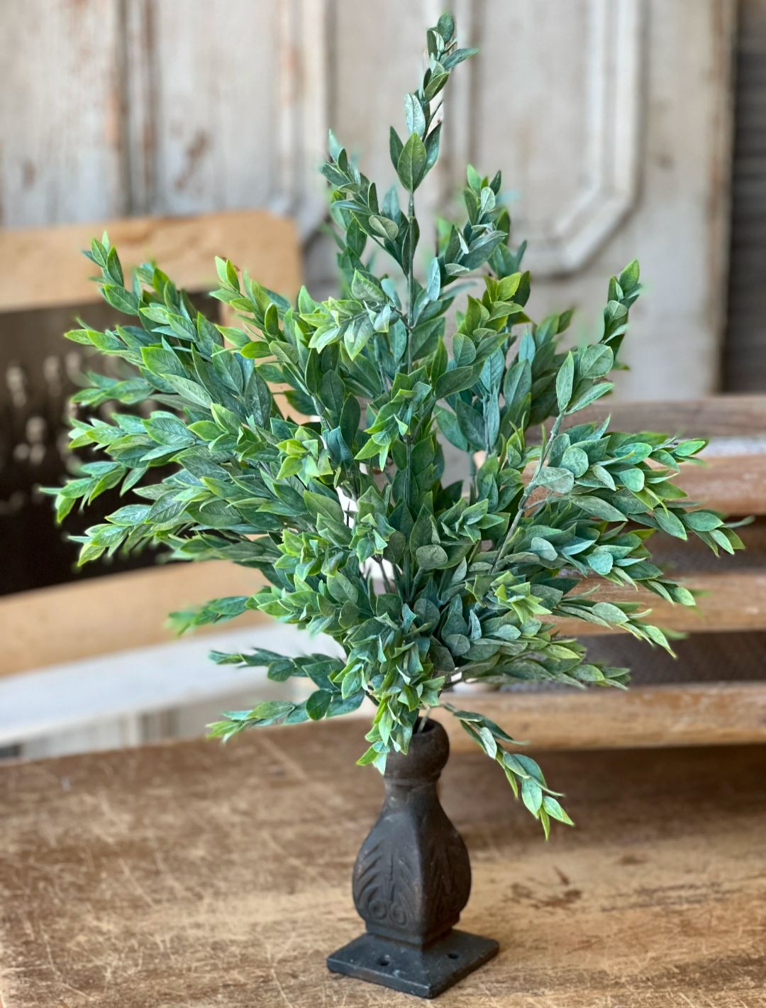 Rainwashed Leaves Floral Pick