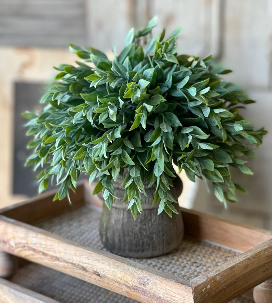 Rainwashed Leaves Half Sphere