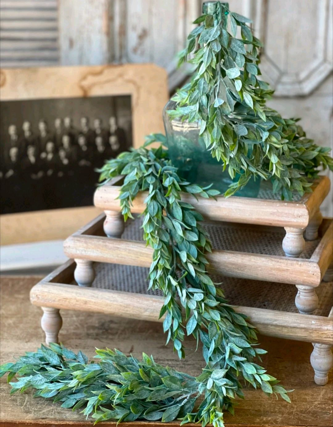 Rainwashed Leaves Garland