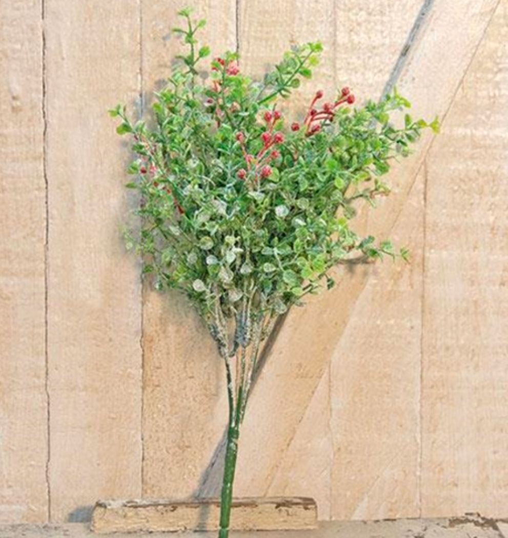 Sparkle Baby's Grass &amp; Berries Floral Pick