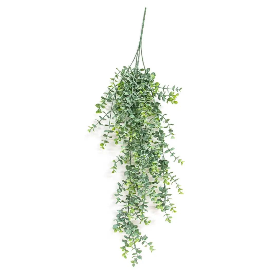 Dusty Mini Eucalyptus Hanging Floral Vine