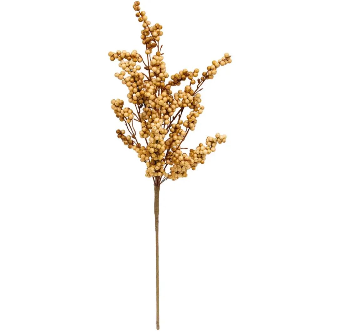 Teastain Canella Berries Floral Pick