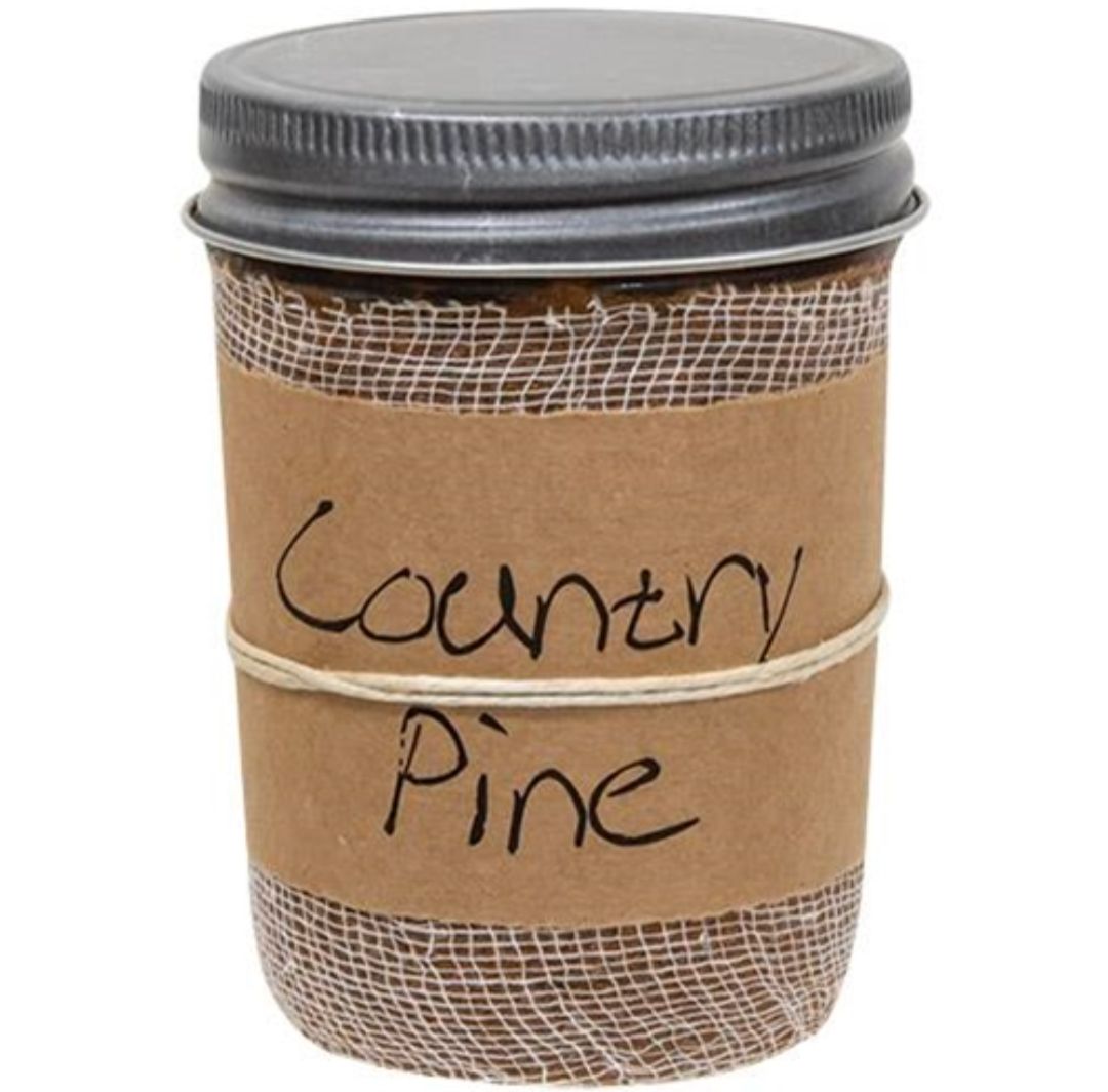 Black Crow Candle Country Pine Jar Candle, 8oz