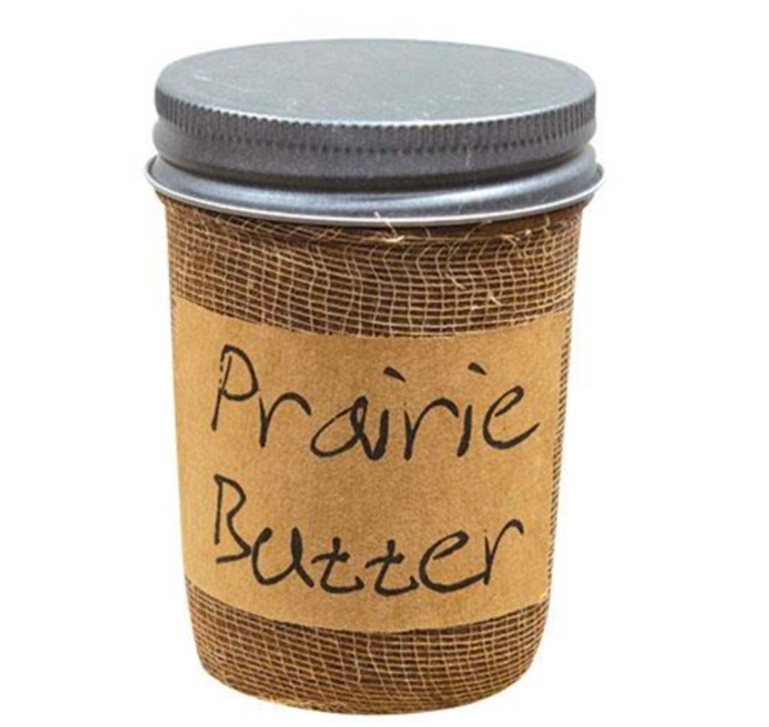 Black Crow Candle Prairie Butter Jar Candle, 8oz
