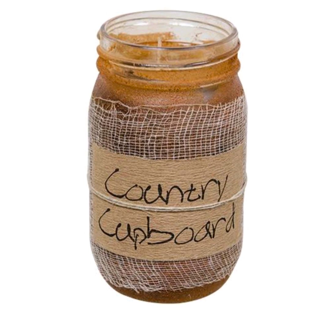Black Crow Candle Country Cupboard Jar Candle, 16oz