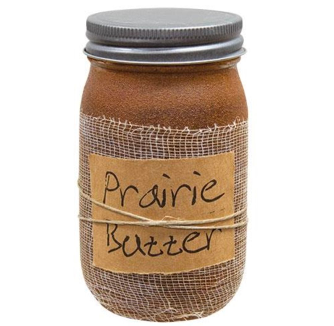 Black Crow Candle Prairie Butter Jar Candle, 16oz