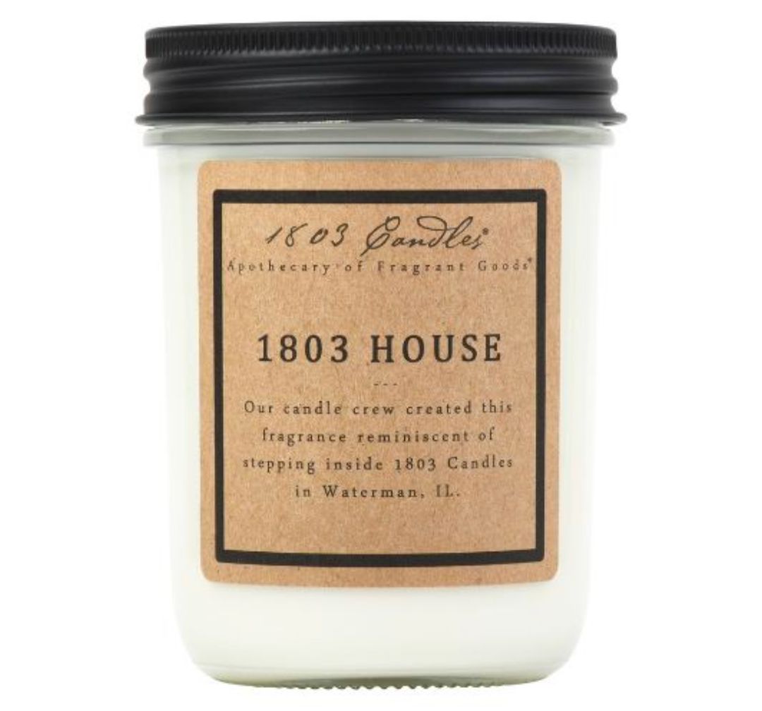 1803 Candle Company SOY Jar Candle -  1803 House