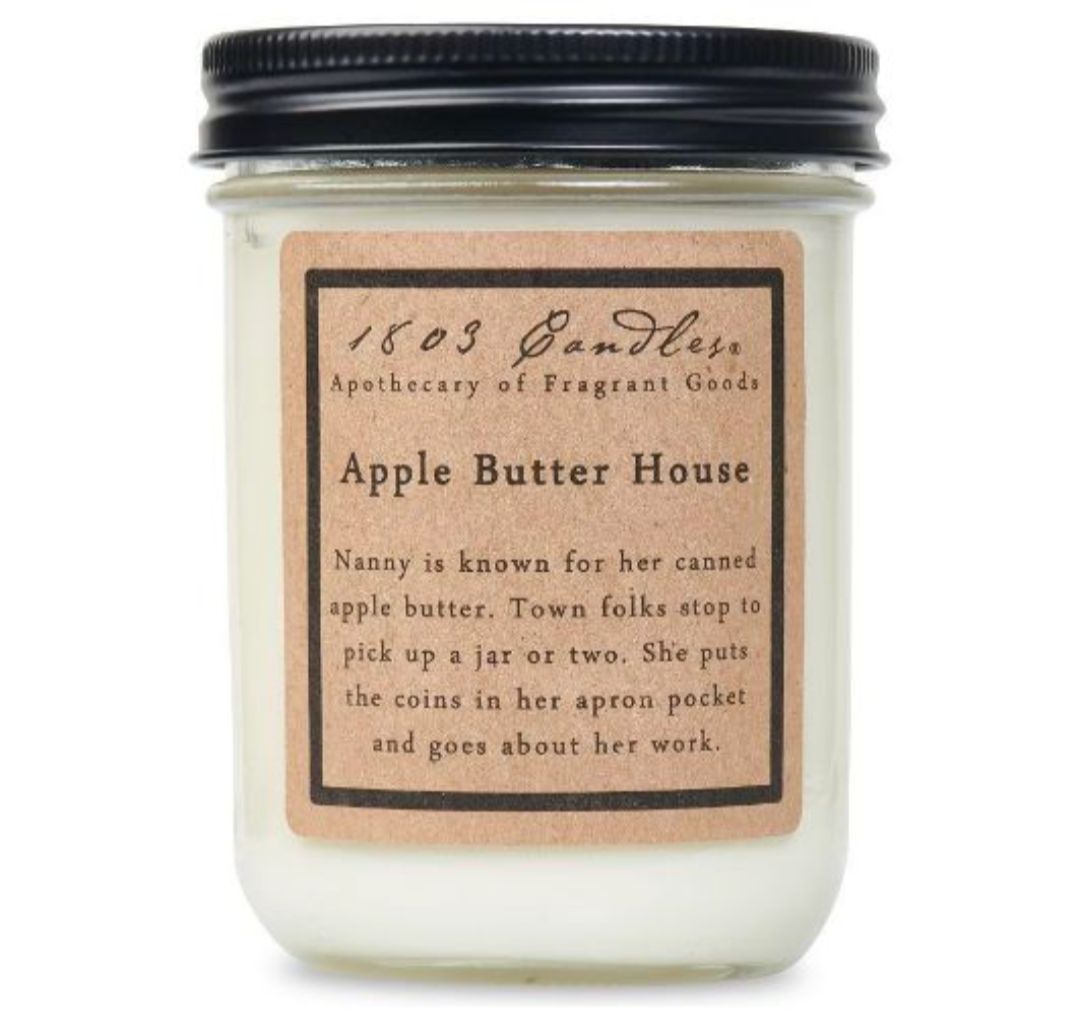 1803 Candle Company SOY Jar Candle - Apple Butter House