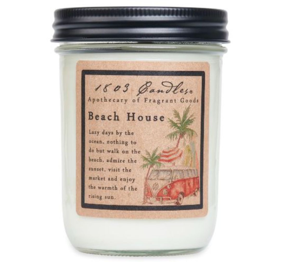 1803 Candle Company SOY Jar Candle - Beach House