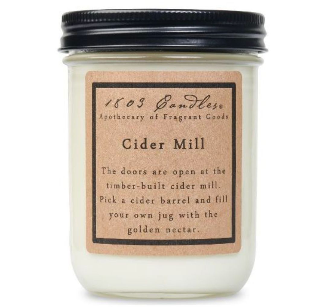 1803 Candle Company SOY Jar Candle - Cider Mill