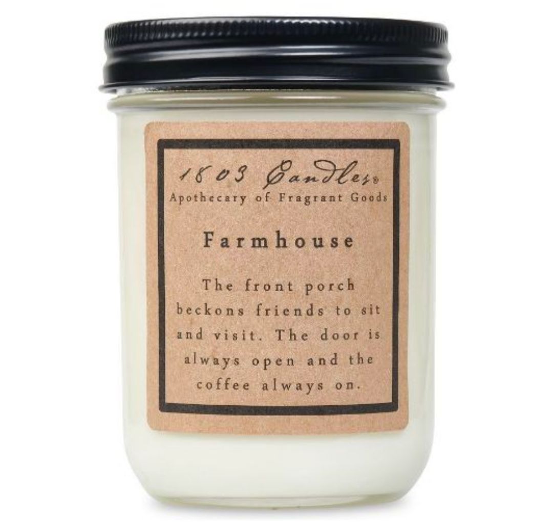 1803 Candle Company SOY Jar Candle - Farmhouse