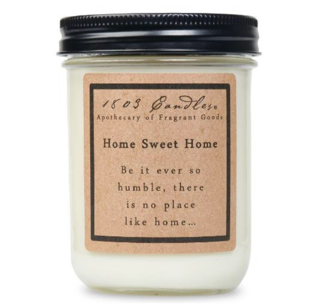 1803 Candle Company SOY Jar Candle - Home Sweet Home