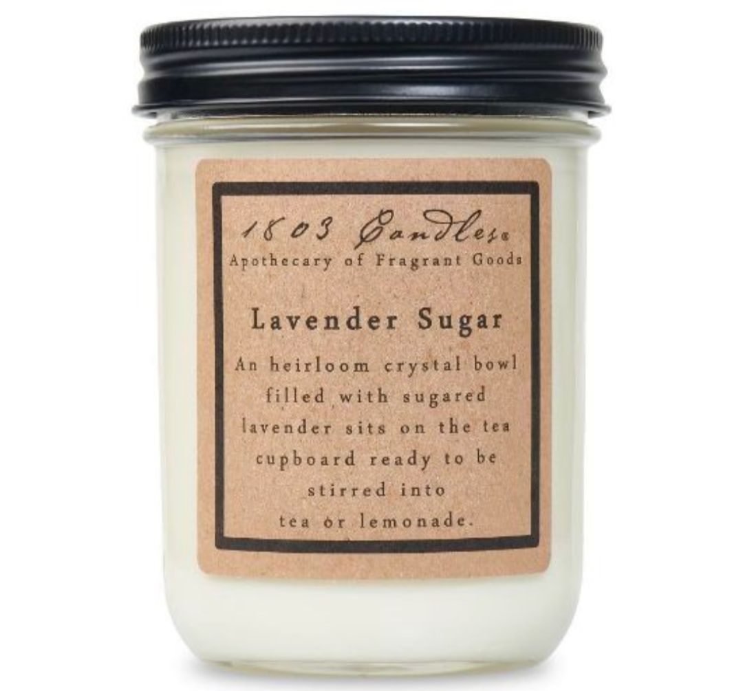 1803 Candle Company SOY Jar Candle - Lavender Sugar