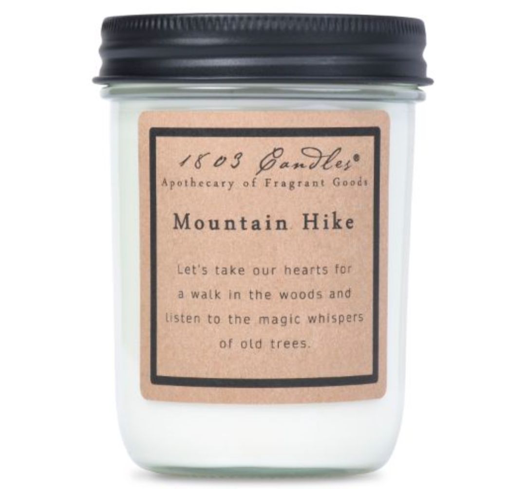 1803 Candle Company SOY Jar Candle - Mountain Hike
