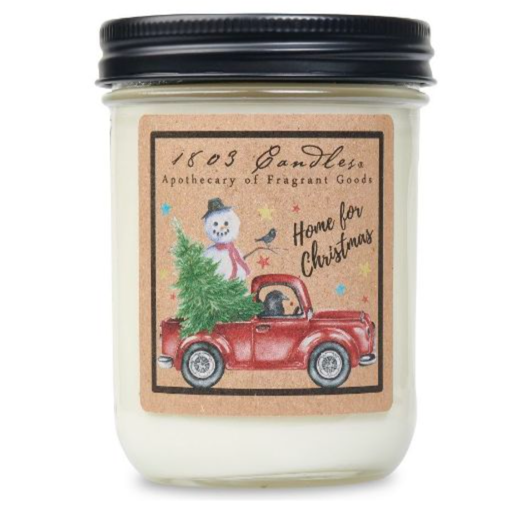 1803 Candle Company SOY Jar Candle - Home for Christmas