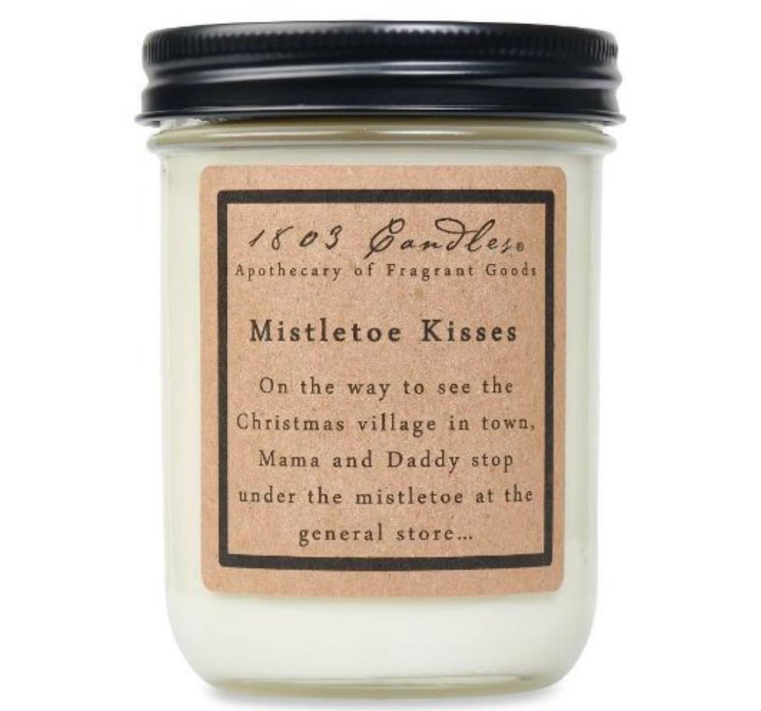 1803 Candle Company SOY Jar Candle - Mistletoe Kisses