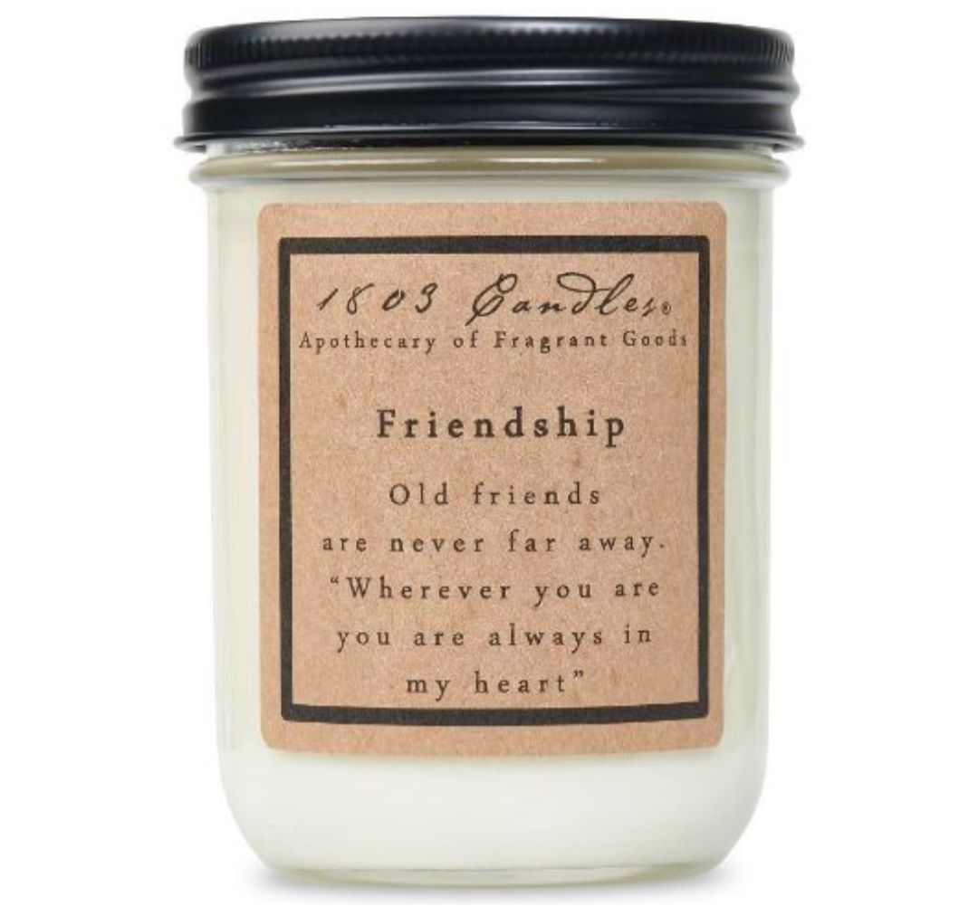 1803 Candle Company SOY Jar Candle - Friendship