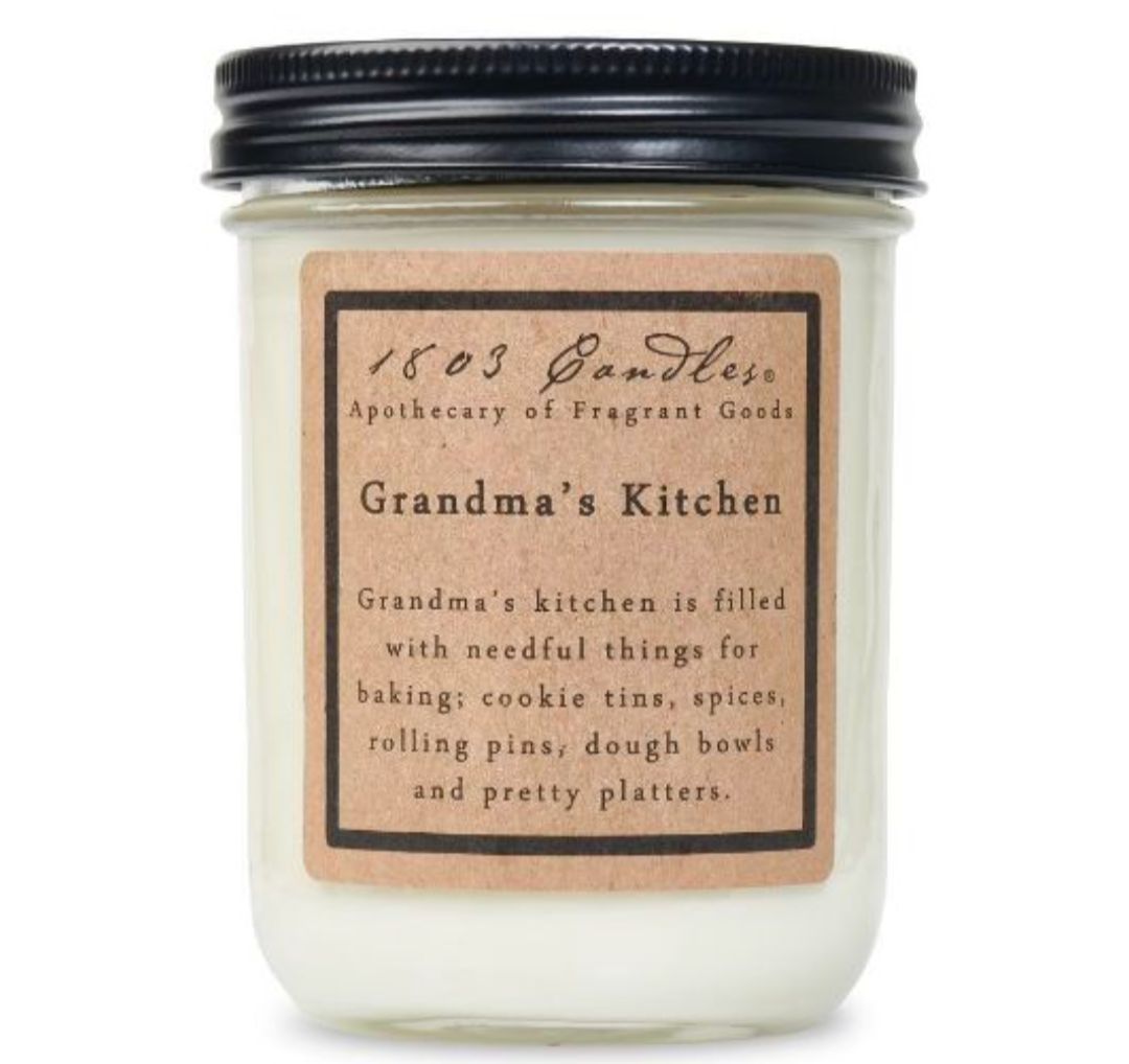 1803 Candle Company SOY Jar Candle - Grandma's Kitchen