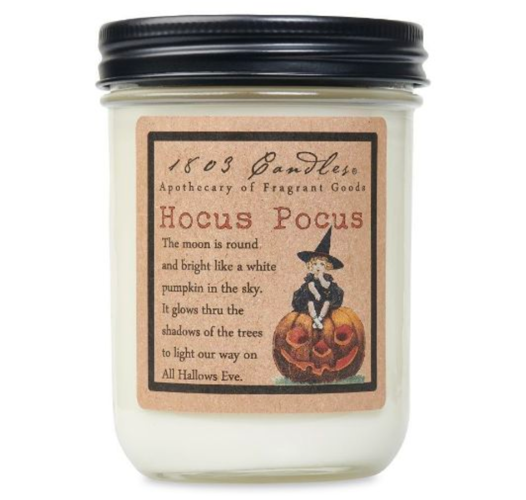 1803 Candle Company SOY Jar Candle - Hocus Pocus
