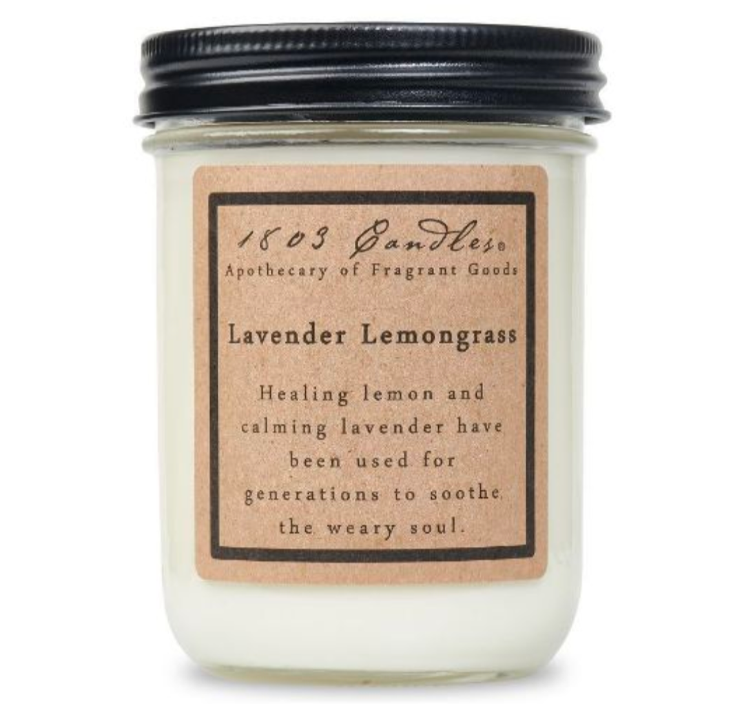 1803 Candle Company SOY Jar Candle - Lavender Lemongrass
