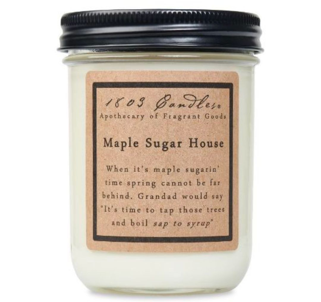 1803 Candle Company SOY Jar Candle - Maple Sugar House