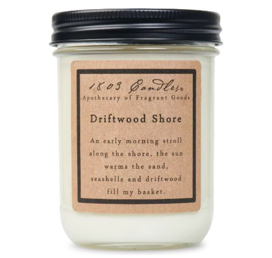 1803 Candle Company SOY Jar Candle - Driftwood Shores