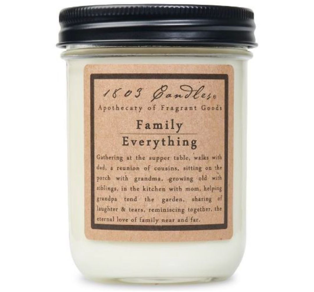 1803 Candle Company SOY Jar Candle - Family Everything
