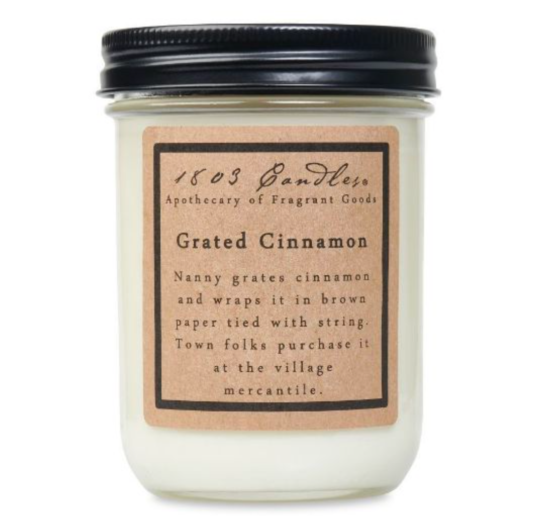 1803 Candle Company SOY Jar Candle - Grated Cinnamon